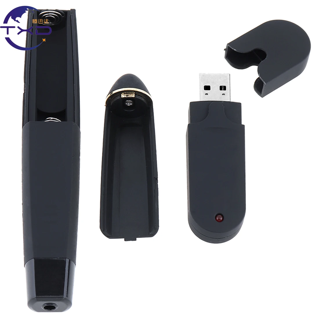 Тенцент беспроводной страница Тернер USB красный светильник PPT контроллер| |