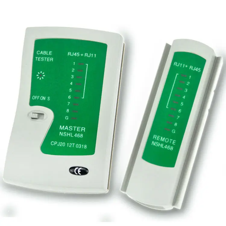 

Network Lan Cable Tester Test Rj45 Rj-11 Cat5 Utp Ethernet Tool Cat5 6 E Rj11 8P Portable Network Cable Tester