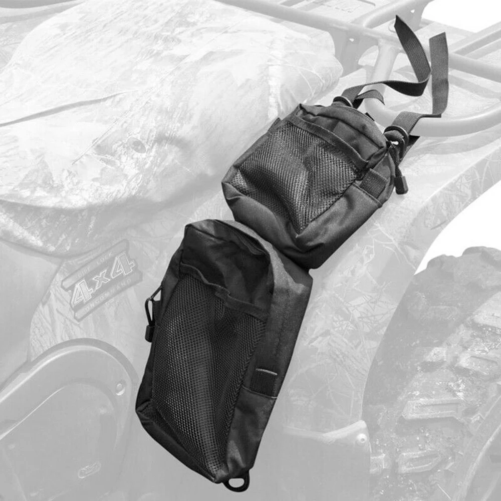 

Holder Saddle bags Kit Accessories Oxford cloth Carrier ATV Storage Pack