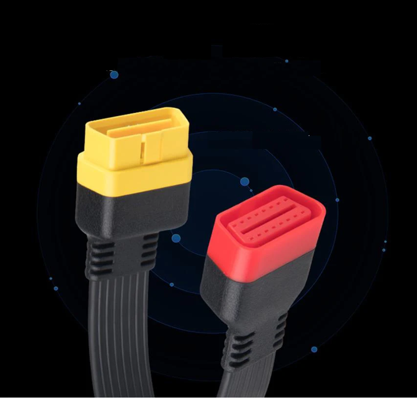Кабель-удлинитель 16-контактный штекер-гнездо OBD2 разъем диагностический