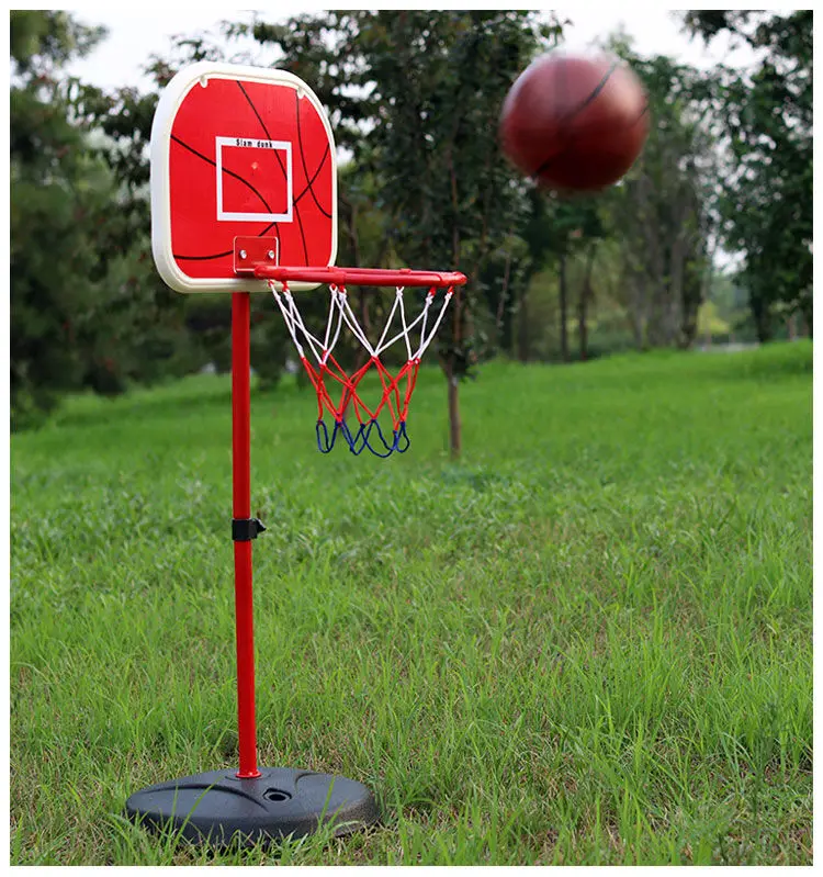

Children basketball stand indoor basket can lift iron shooting frame baby ball toys boys outdoor sports