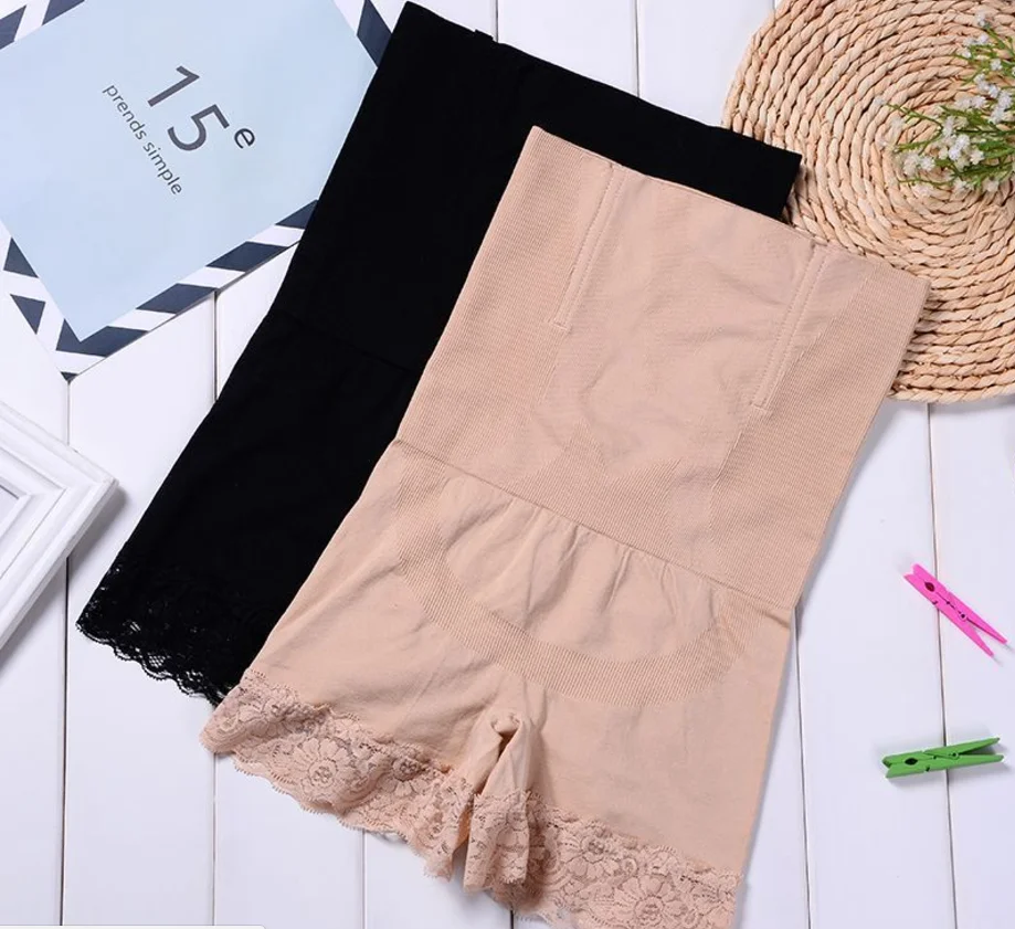 Леди с высокой талией лифт Ягодицы бесшовное корректирующее белье нижнее