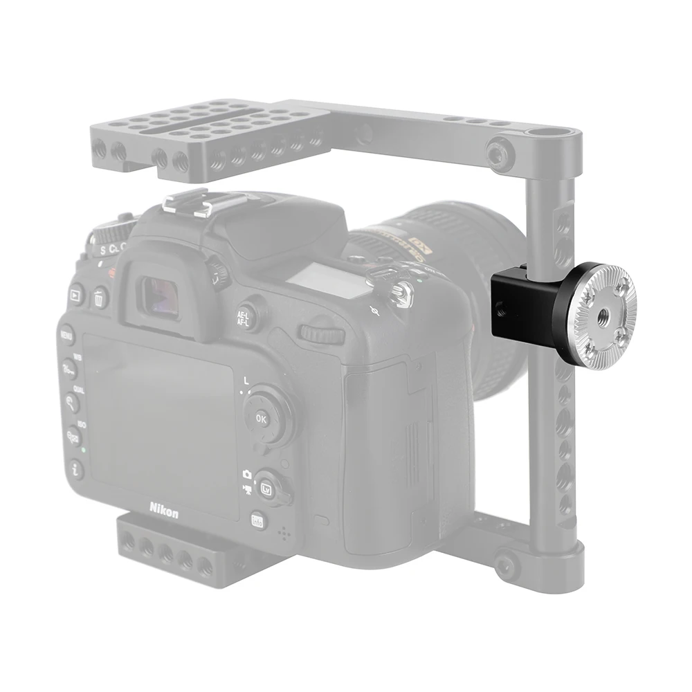 HDRIG 15 мм одинарный рельсовый зажим с креплением в виде розетки M6 ARRI для DSLR камеры