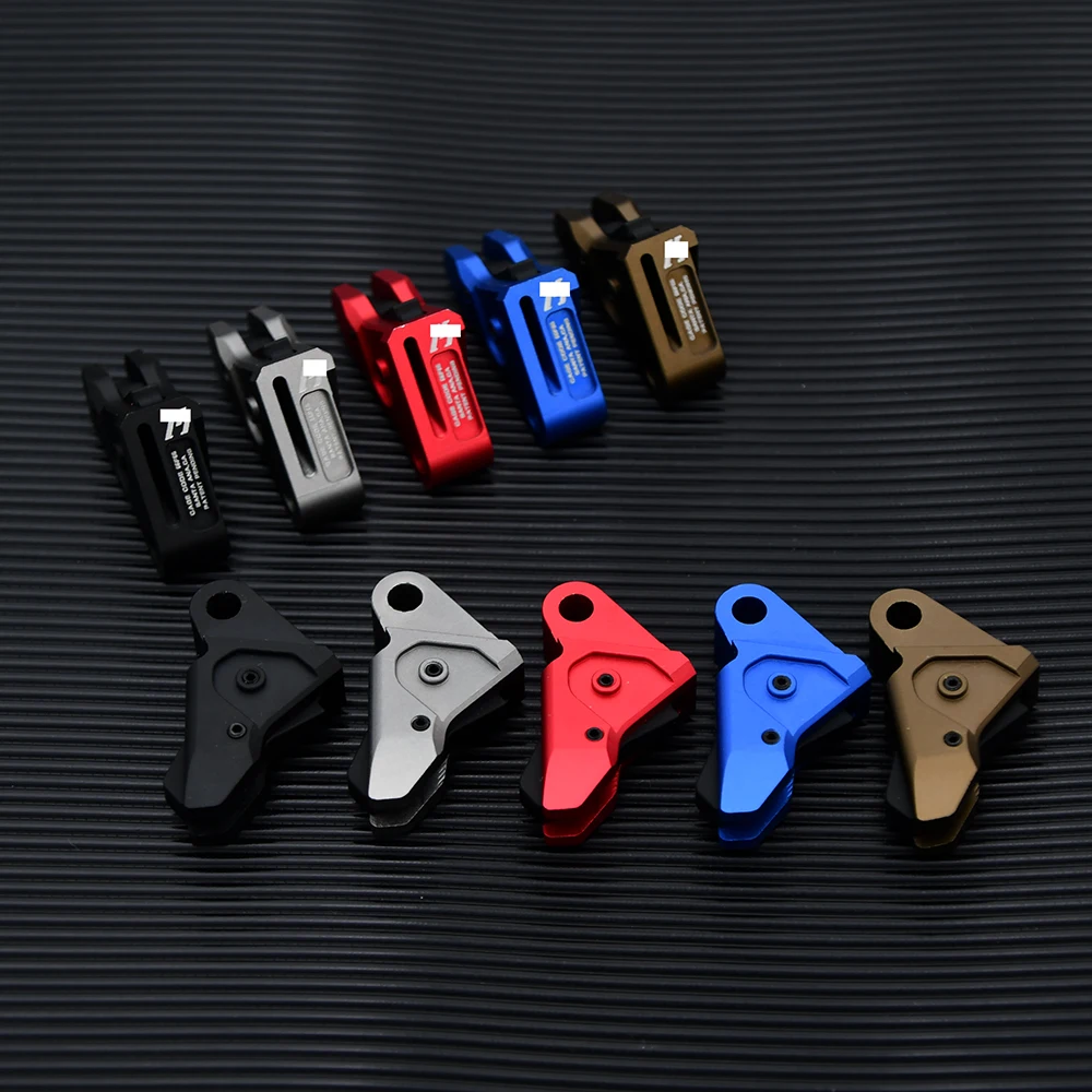 Детали CNC Metal SI Trigger для Airsoft GBB Gel Blaster Kublai P1 Glock G17 G19 G26 G34 GEN 1 2 3 4 | Спорт и развлечения