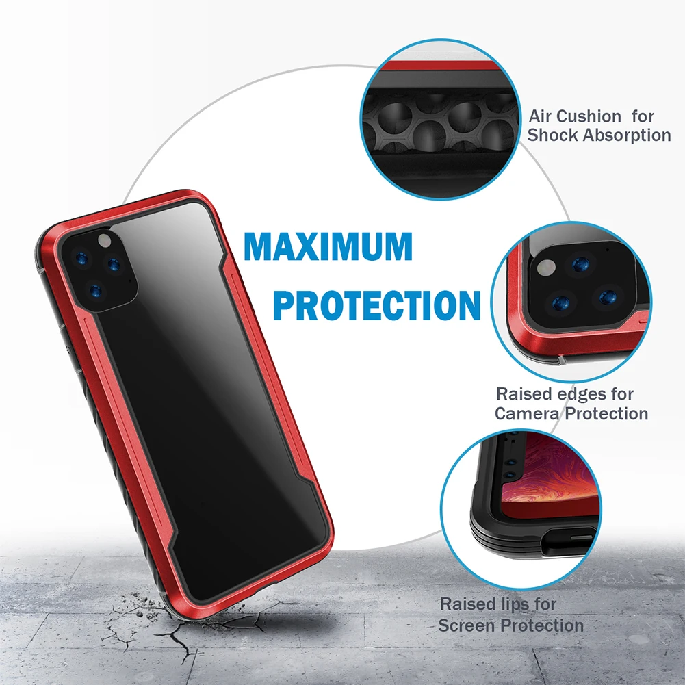 Подходит для iPhone 11 pro /11/11 max чехол телефона 5 8 дюйма/6 1 дюйма металлический
