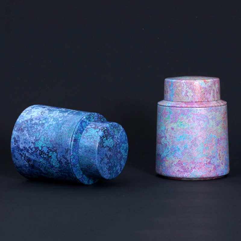 Мини-Жестяная Банка со звездой маленькая Полукруглая конфетная мята милая на