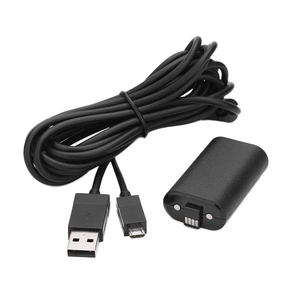Аккумулятор на 1400 мА · ч и USB кабель для беспроводного контроллера геймпада XBOX ONE