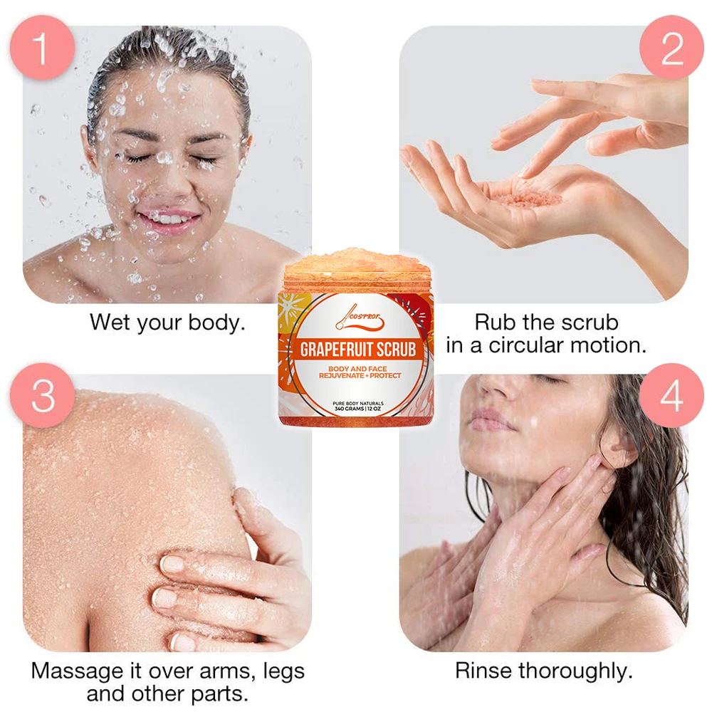 Отшелушивающий увлажняющий крем для лица от акне и целлюлита|Скрабы средства