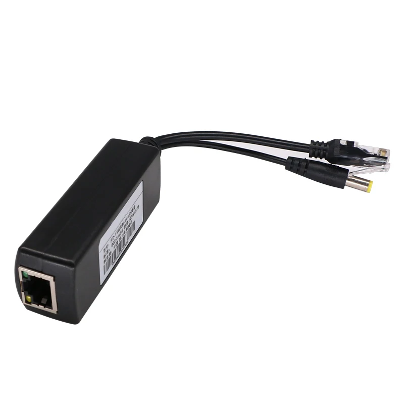 48V 5V 12V активный изолированный PoE сплитер IEEE802.3af/12 v Водонепроницаемый сплиттер 5v Micro USB poe