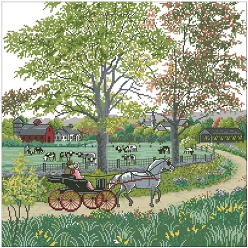 

Набор для вышивки крестом, 11CT 14CT 18CT