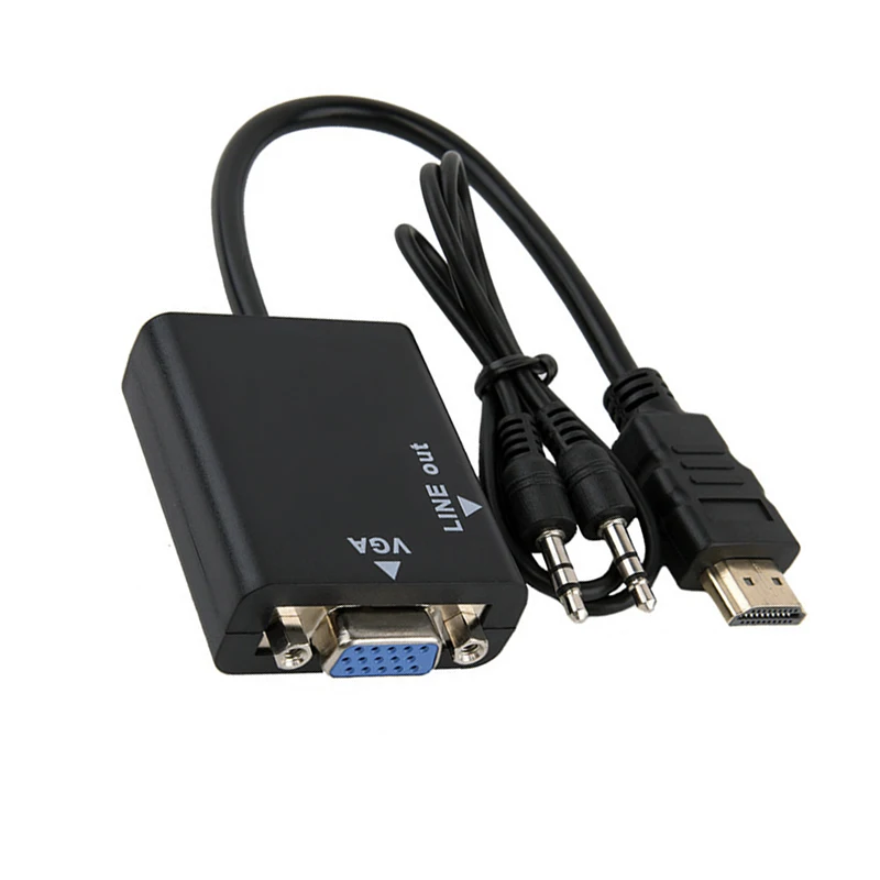 Адаптер HDMI-Female для VGA, адаптер 