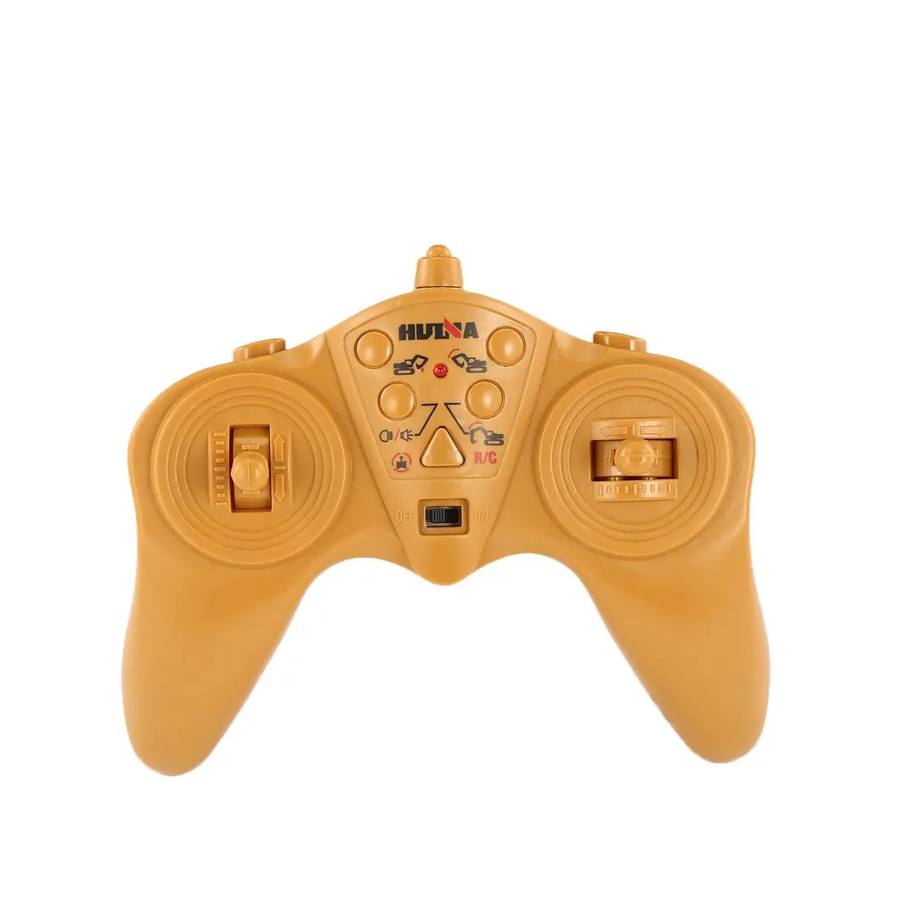 Игрушечный экскаватор HUINA RC из сплава RTR 1510 1:16 2 4 ГГц 11CH механический звук/вращение