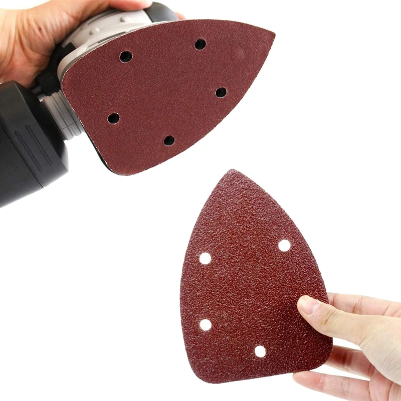 

Practical 105 Pcs Mouse Detail Sander Sandpaper Sanding Paper Assorted 40 60 80 120 180 240 320 Grits