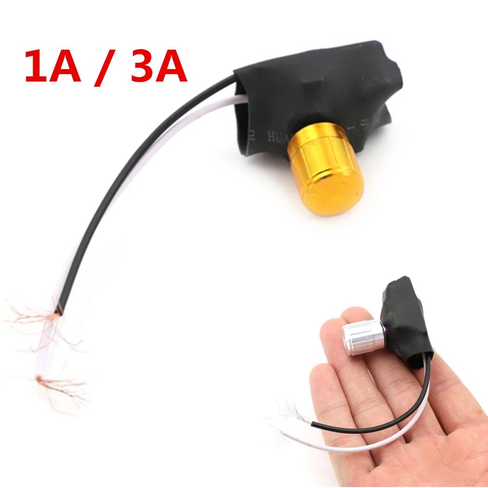 

1PC 220V 1A/3A Tone Table Lamp Full Range Dimmer Rotary Switch 2 Way