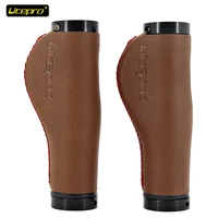 litepro bicycle grips road bike pu leather handlebar grips 22 2m comfortable mtb bmx handle bar cover cycling parts