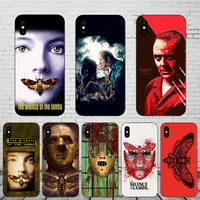 film silence of the lambs soft mobile phone shell case for iphone 12 11 pro max xs mini x xr 6s 6 7 8 plus 5 se 2020 tpu cover
