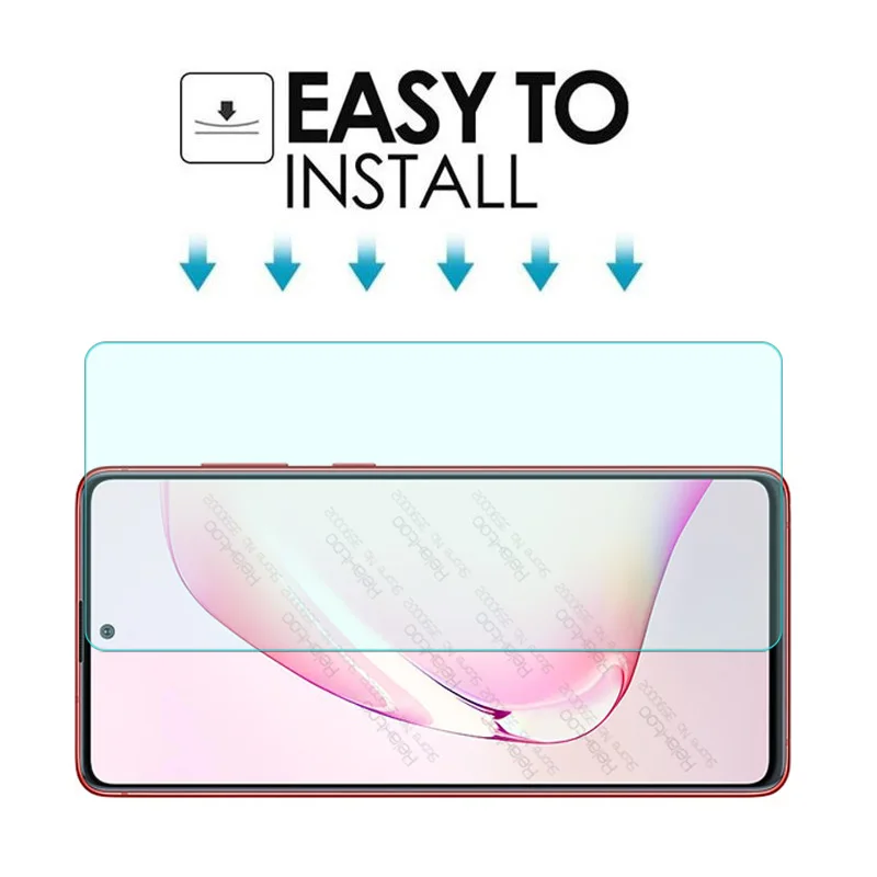 Защитное стекло для экрана и объектива камеры 2 в 1 samsung galaxy note 10 lite note10 light N770F 6 7