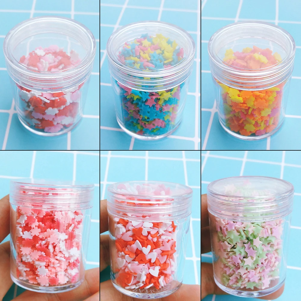 

DIY Resin Charms Slime Supplies Additions Decor For Slimes All Filler Cute Cake Flower Star Case Accessories Kits Handmade Toy
