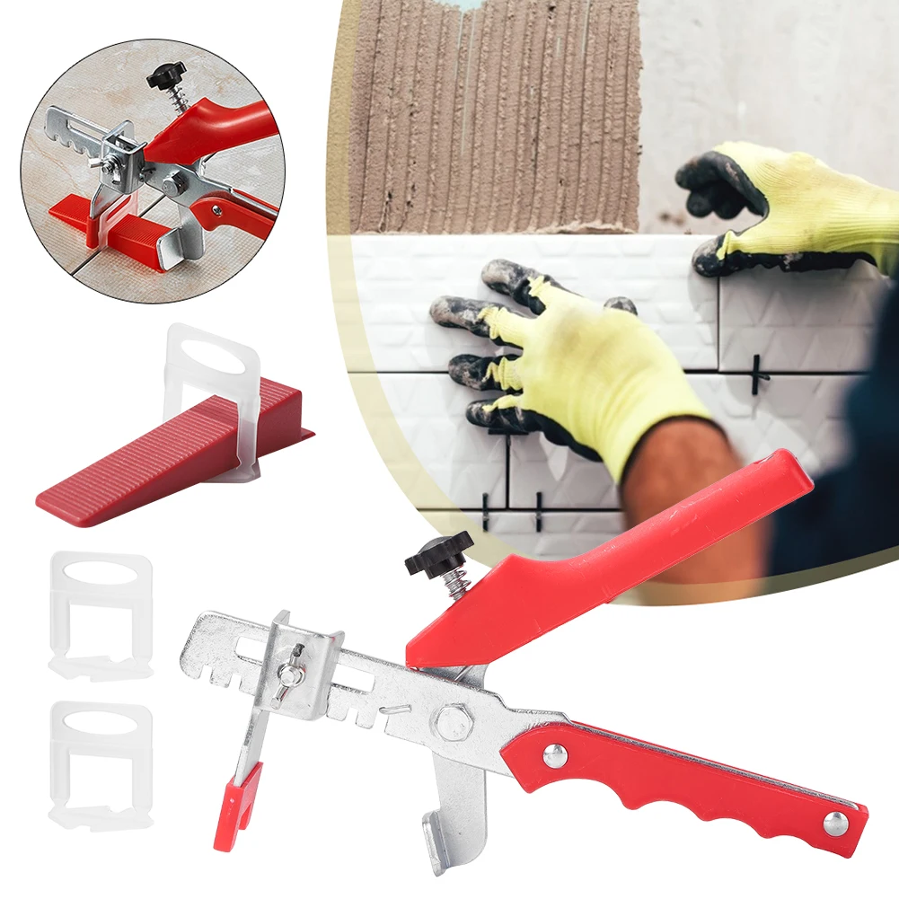 

Tiling Leveling Spacer Gasket Pliers Ceramic House Tool Kit Professional Tile Leveling System Construction Tool Wall Leveler