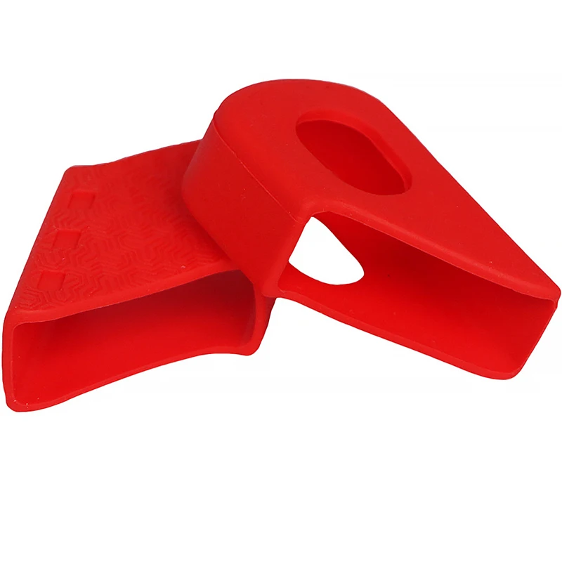 2 пары силиконовый велосипедные рукоятки Защитная крышка гонки сапоги защитные