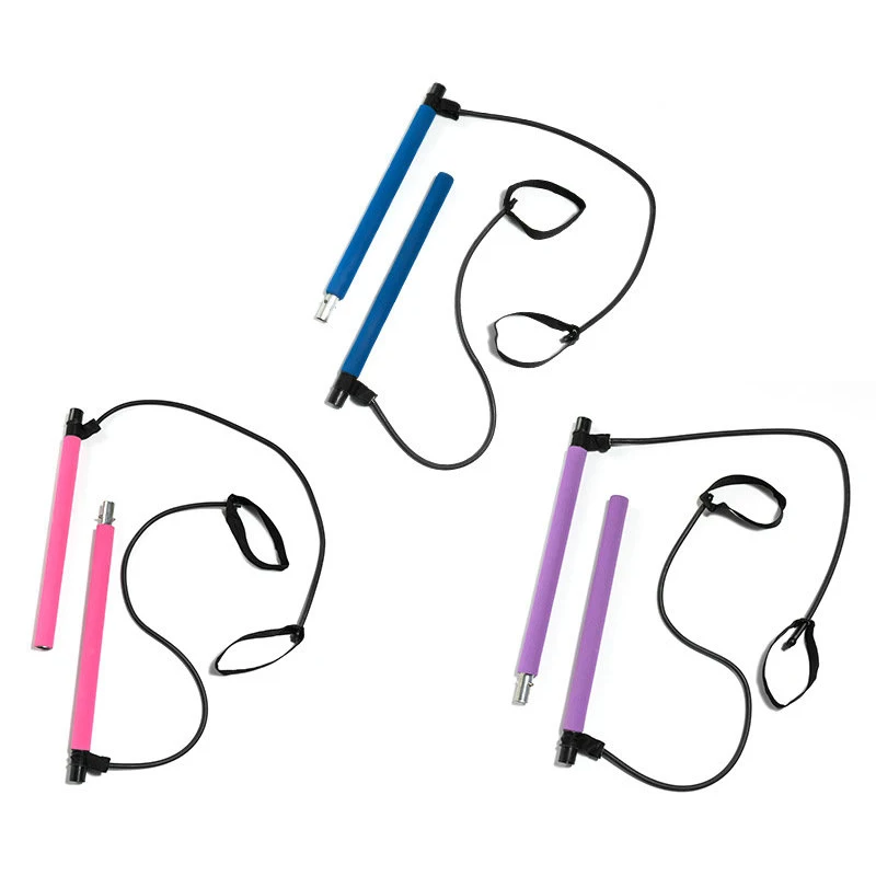 Портативный ралли Пилатес эластичная веревка Спортивная трость для занятий