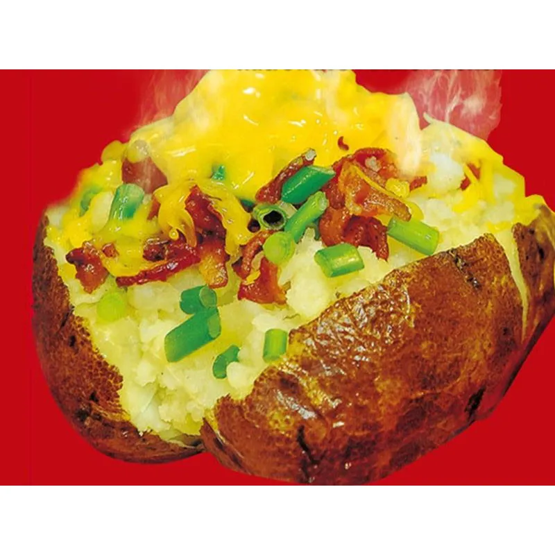 Многоразовая сумка для микроволновки и картофеля выпекания красная идеально