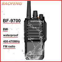 real 8w baofeng bf 9700 walkie talkie waterproof uhf 400 470mhz amateur ham cb radio transmitter transceiver bf 9700 woki toki
