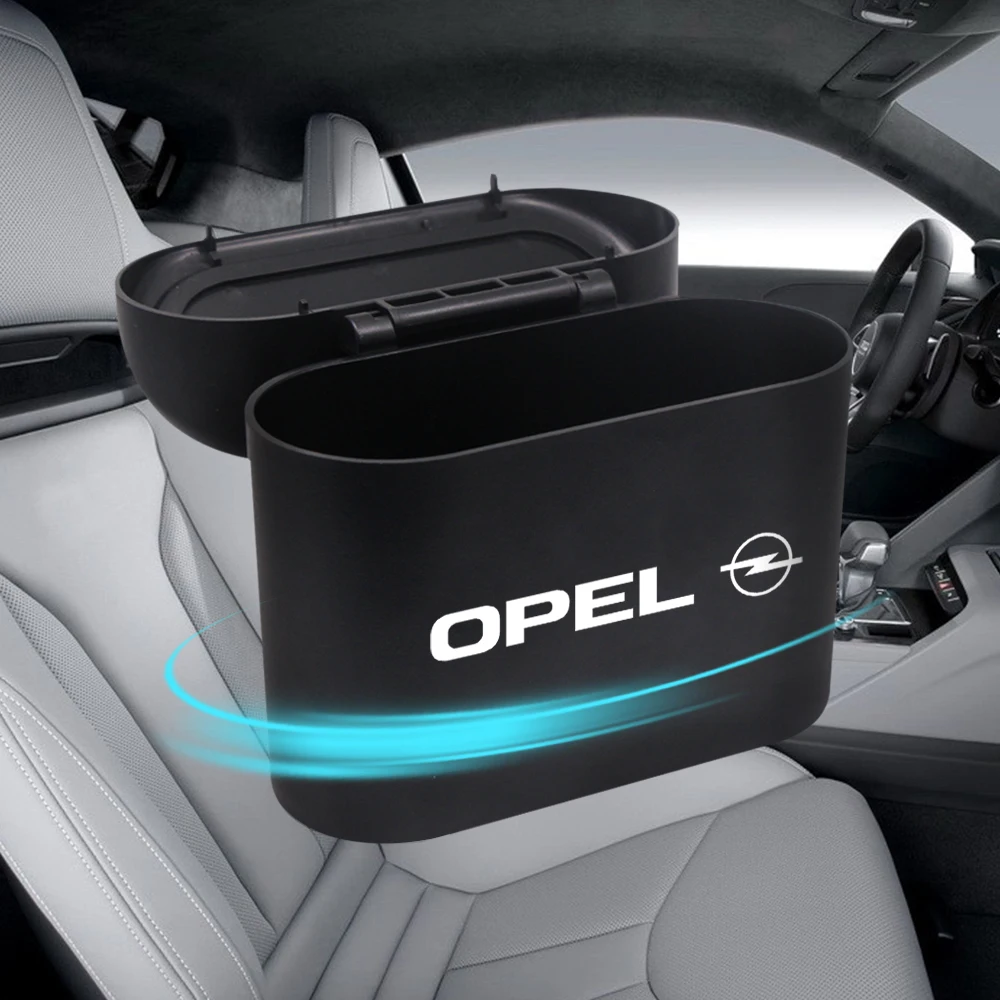 

Car Trash Can Interior Organizer Storage Box Rubbish Garbage Holde for Opel Astra H G J Insignia Mokka Vectra C Auto Accessories