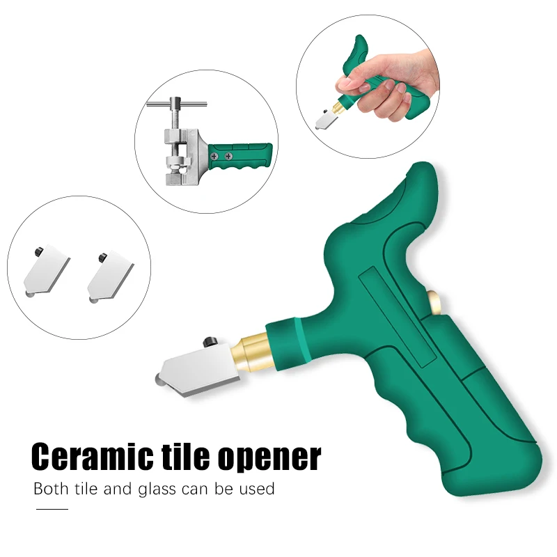 

Professional High-strength Glass Cutter Diamond Glass Cutter Set Opener For Glass Tile Cutting Manual Glass Tile Cutting Tool