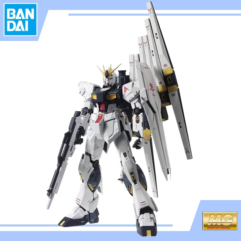 

Сборная модель BANDAI MG 1/100 Rx-93 Nu Ver.Ka, Новые Фигурки игрушек GUNDAM, детские подарки