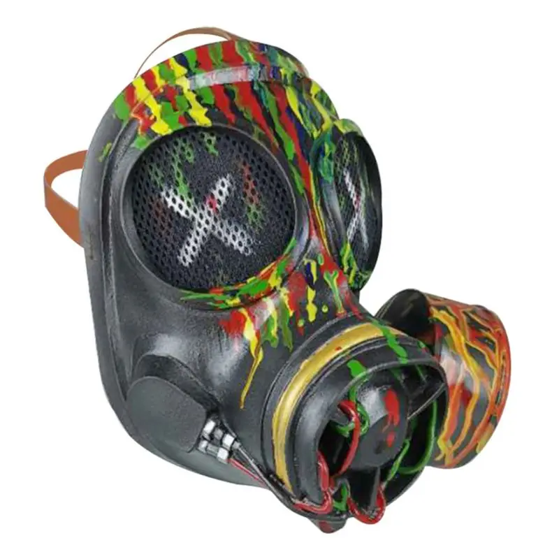 Ретро стимпанк маска респиратор головные уборы маскарад Хэллоуин вечерние