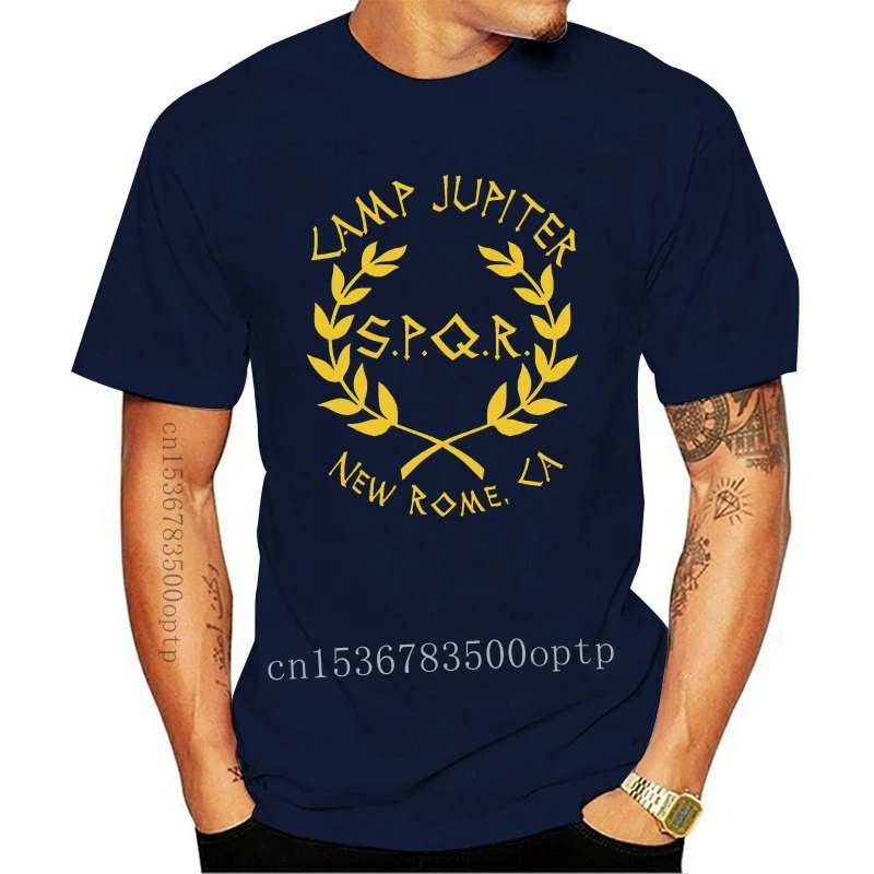 

Дизайнерская мужская футболка с принтом, хлопковые футболки с круглым вырезом, женская футболка с короткими рукавами для лагеря Юпитера