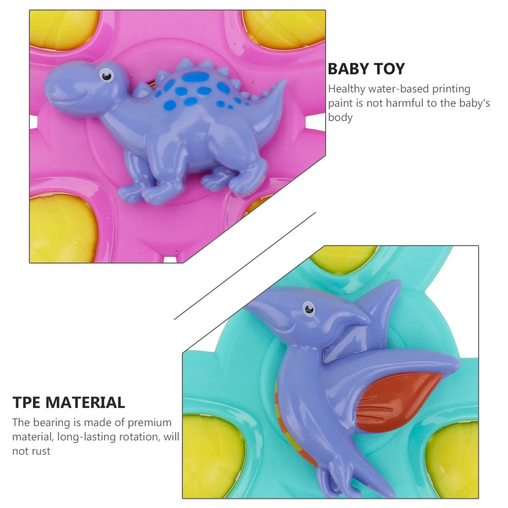 

3pcs Funny Spinning Tops Rotatable Spinning Children Toddler Toys Gift
