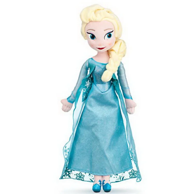 

40/50CM Frozen2 Princess Anna Elsa Dolls Snow Queen Princess Anna Elsa Doll Toys Stuffed Frozen Plush Kids Toys Christmas Gifts
