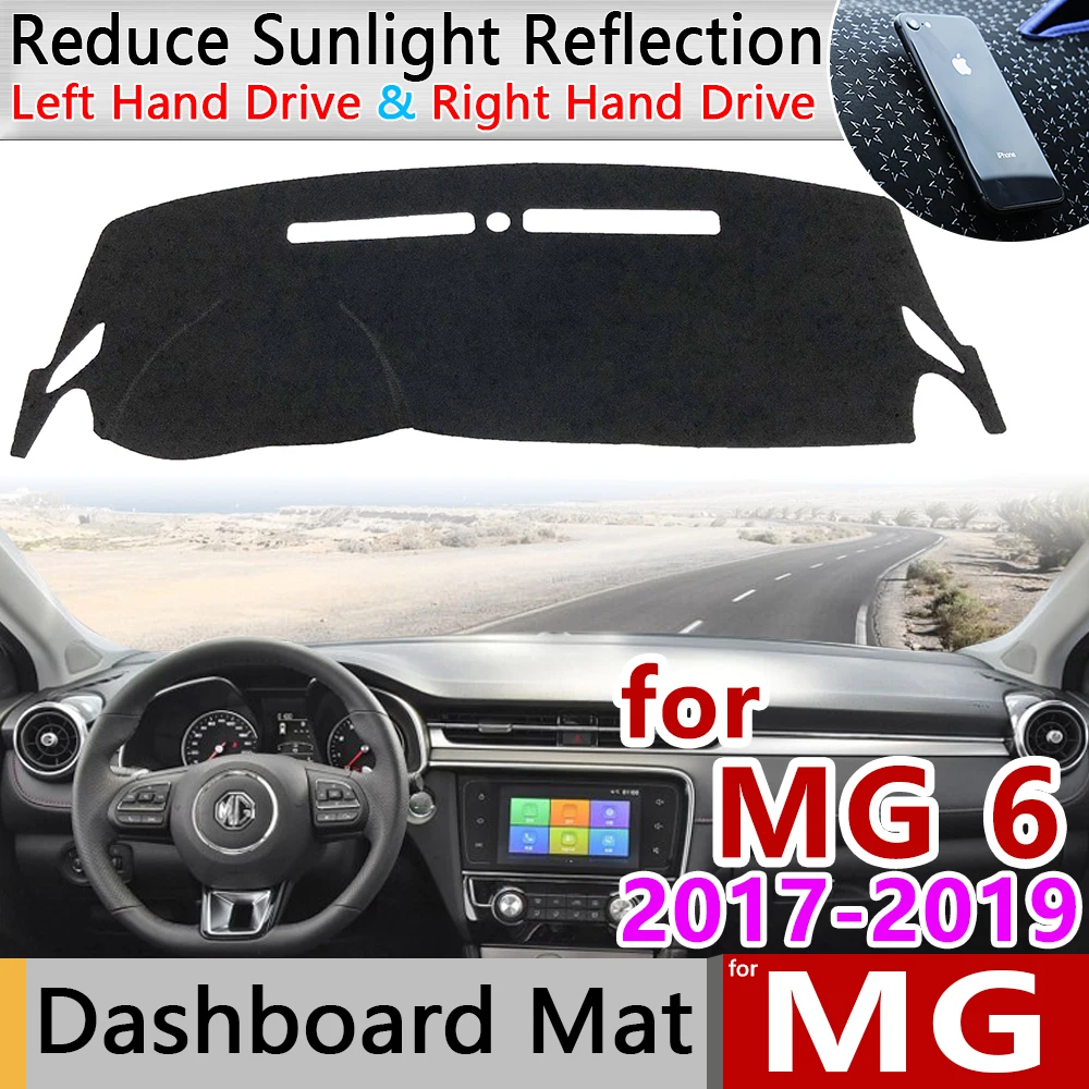 

for MG 6 2017 2018 2019 Anti-Slip Mat Dashboard Cover Pad Sunshade Dashmat Protect Anti-UV Carpet Car rug Accessories for MG6