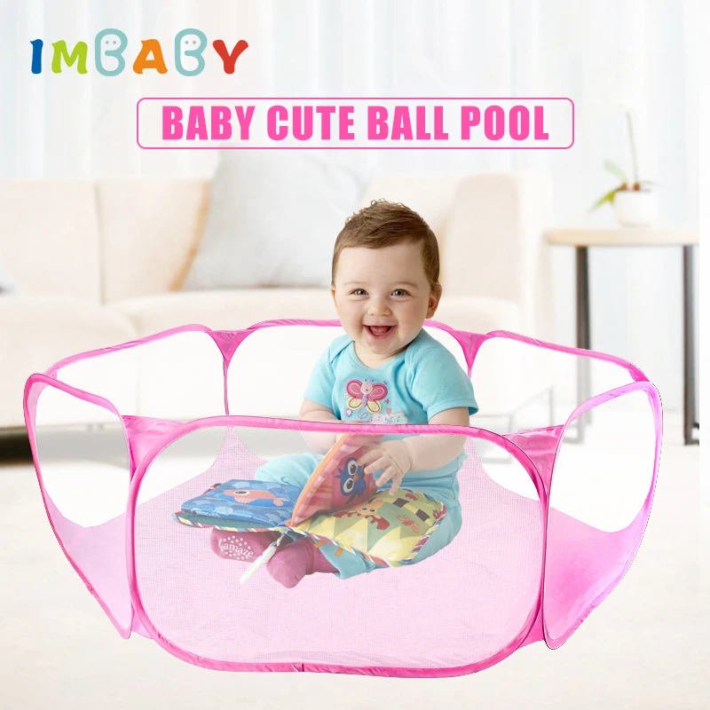 IMBABY детская Шестигранная палатка детский манеж сухие шары для бассейна игрушки