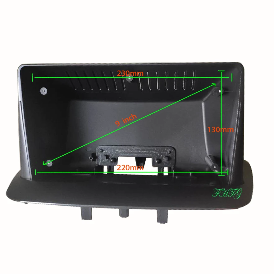 9 дюймовая Автомобильная аудиорамка автомобильная пластиковая рамка для dvd