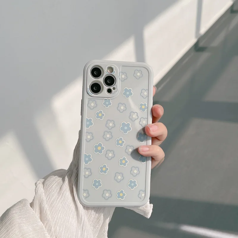 

Чехол для телефона в Корейском стиле для iPhone 13 Mini 12 11 Pro Max Xr X Xs Max 7 8 Puls