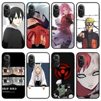 hd anime phone case for huawei honor 50 30 pro 50se play 4 5black silicone case for huawei p50 nova 7 8 pro