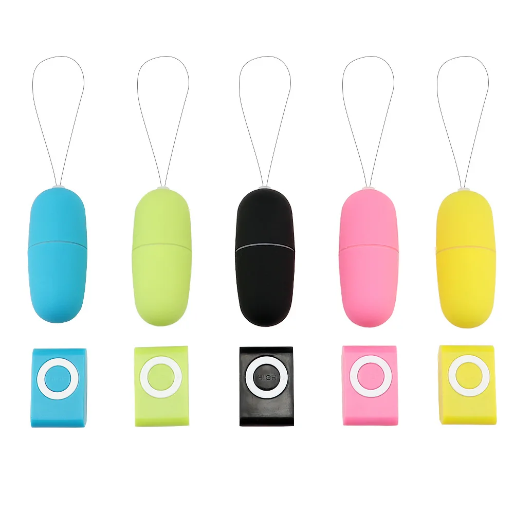 Водонепроницаемый 20 скоростей дистанционного управления вибрирующее яйцо для
