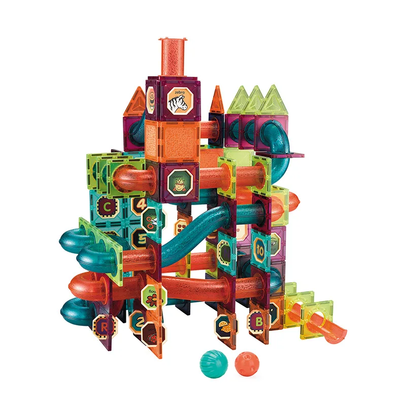 Конструктор Магнитный сделай сам наборы игрушек магнитный лабиринт шарики треки