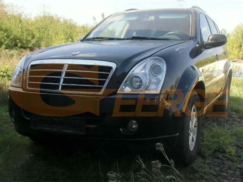 Отличный ультра яркий COB комплект светодиодов глаза ангела halo кольца дневной