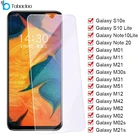 Закаленное стекло для Samsung Galaxy S10e S10 Lite Note 20 10 Lite M21 M31 M31S M30S M51 M12 M42 M02 M02S M01, защита экрана 9D