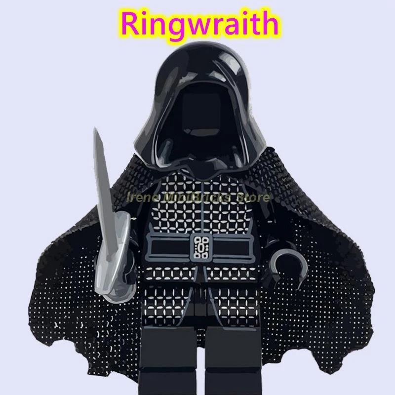 Хоббит Властелин колец Bllbo Aragorn Orcs Bard eowin Ringwraith Gandalf подарки на день рождения строительные блоки игрушки для детей