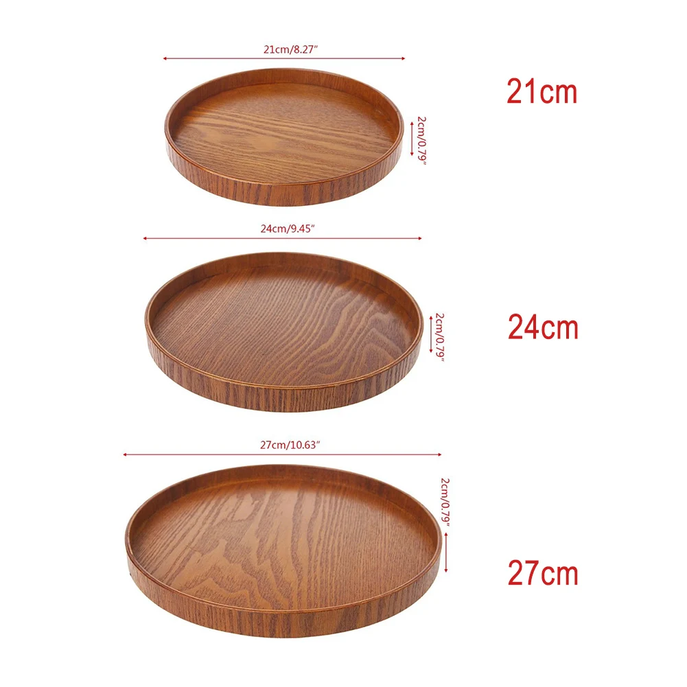 Ретро кухонные Инструменты фруктовые блюда Тарелка круглый натуральный