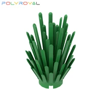polyroyal building blocks parts plant flower 4x4x5 10 pcs moc compatible with brands toys for children 6064
