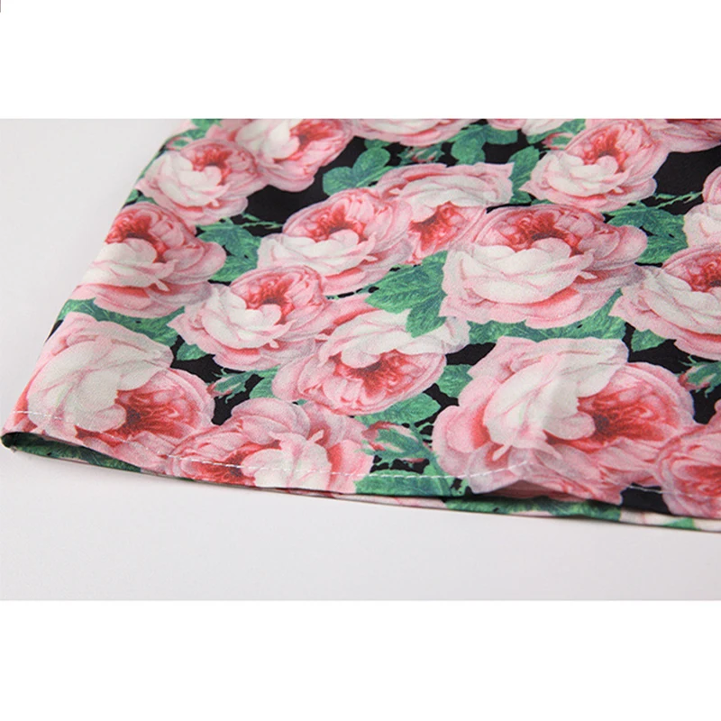 

Vintage Floral Dress Women Elegant Lace-up Korean Party Dress Puff Sleeve O-Neck Dress Boho Beach Summer Dresses for Women 2021