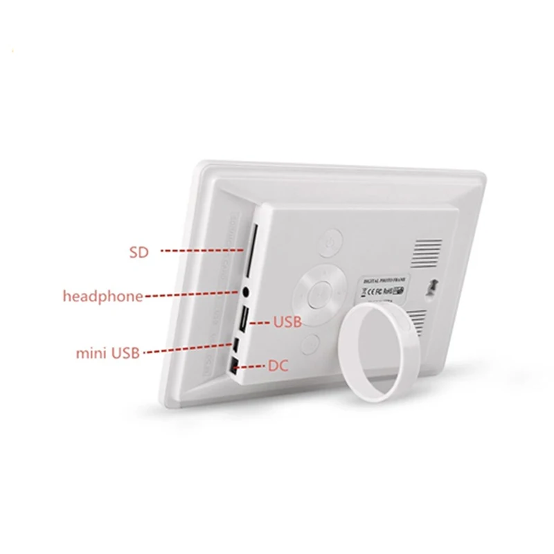 

10.1 inch best digital photo frame with HD IPS LED screen Remote ControlWith Led Screen Stand-alone