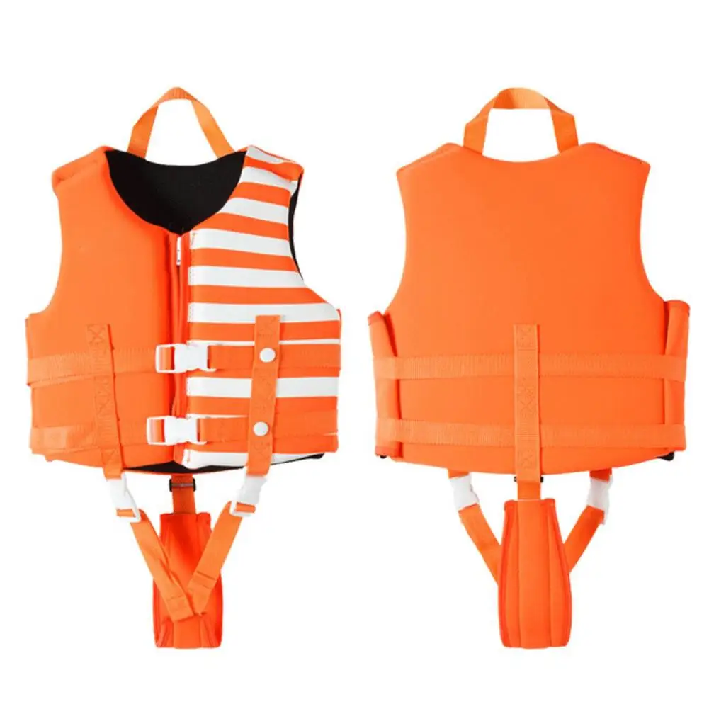 

Женская плавающая куртка для девочек, Детский жилет, плавающий купальник, одежда для плавания с регулируемым ремешком безопасности для вож...