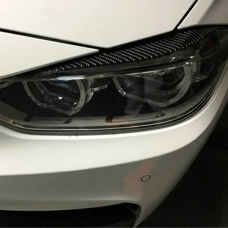 

Headlight Headlight Eyebrow Eyebrow Cover Trim Soft Accessory Replacement